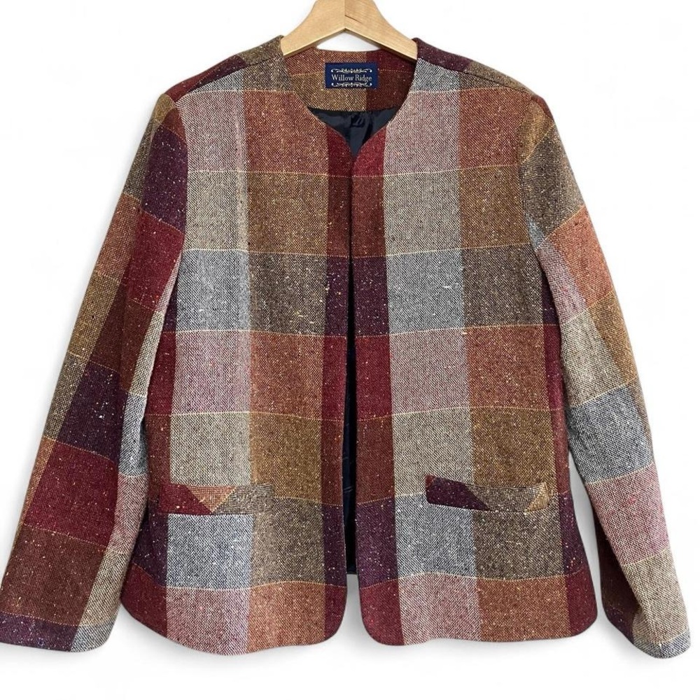 Willow Ridge wool blend chore coat/blazer